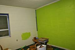 paint colors, bright green walls, ugly walls